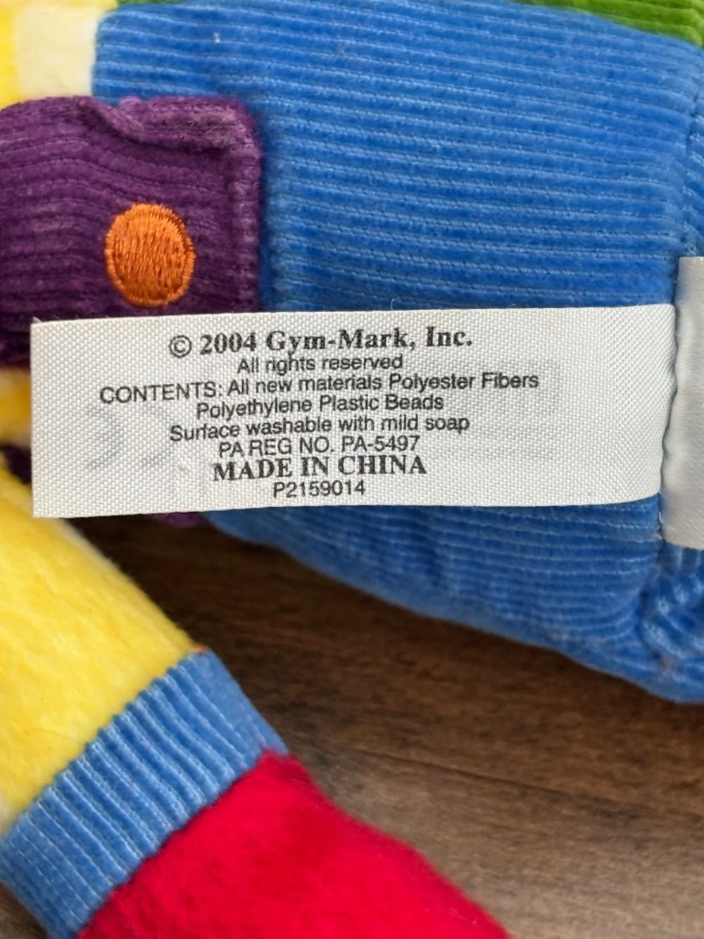 VINTAGE Gymboree Gymbo Clown Plush Doll Stuffed Toy 2004 Laughing SOUND WORKS